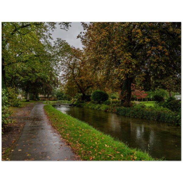 Cozy Autumn Day Walk in the Cotswold's - Blank Inside -  Pack of 10 (standard envelopes) (US & CA Only) Cottagecore Collection