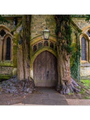 Tolkien Door Inspiration, Stow on the Wold -  Blank Inside -  Pack of 10 (standard envelopes) (US & CA Only) Cottagecore Collection