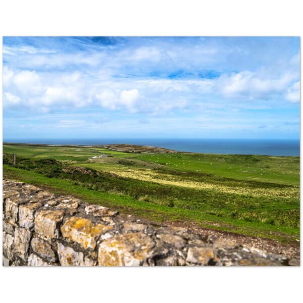 Seaside of "The Great Orme" Wales -  Blank Inside -  Pack of 10 (standard envelopes) (US & CA Only) Cottagecore Collection