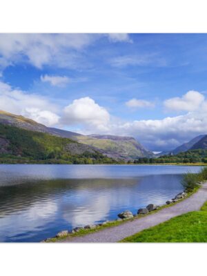 Gorgeous Llanberis Day in Wales  -  Blank Inside -  Pack of 10 (standard envelopes) (US & CA Only) Cottagecore Collection