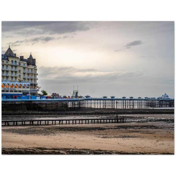 Autumn By The Seaside (Llandudno, Wales) -  Blank Inside -  Pack of 10 (standard envelopes) (US & CA Only) Cottagecore Collection