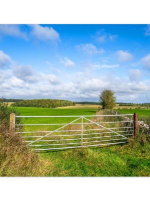 Bibury countryside in the Cotswolds -  Blank Inside -  Pack of 10 (standard envelopes) (US & CA Only) Cottagecore Collection