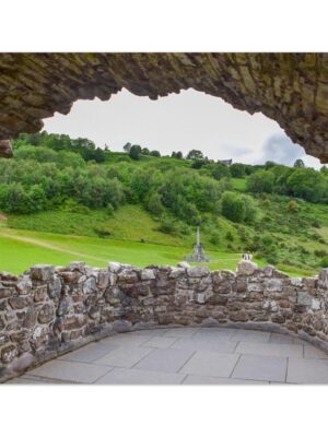 Urquhart Castle Amazing Architecture, Highlands, Scotland  -  Blank Inside -  Pack of 10 (standard envelopes) (US & CA Only) Scottish Castle Collection