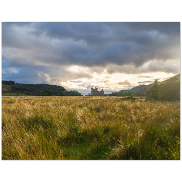 Kilchurn Castle, Highlands Of Scotland  -  Blank Inside - Pack of 10 (standard envelopes) (US & CA Only) Castles of Scotland Collection