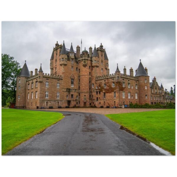 Magical Glamis Castle, Angus, Scotland  -  Blank Inside - Pack of 10 (standard envelopes) (US & CA Only) Castles of Scotland Collection
