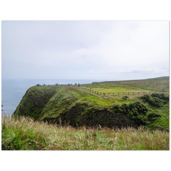 Stunning Cliffs by Dunnottar Castle, Aberdeenshire, Scotland  -  Blank Inside -  Pack of 10 (standard envelopes) (US & CA Only) Scottish Castle Collection