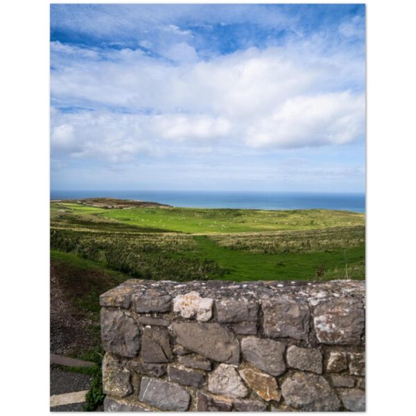 Stunning Great Orme, Wales  -  Blank Inside -  Pack of 10 (standard envelopes) (US & CA Only) Cottagecore Collection