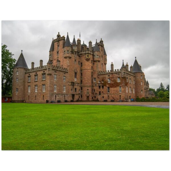 Glamis Castle & Setting for Shakespeare's play Macbeth, Angus, Scotland  -  Blank Inside -  Pack of 10 (standard envelopes) (US & CA Only) Scottish Castle Collection
