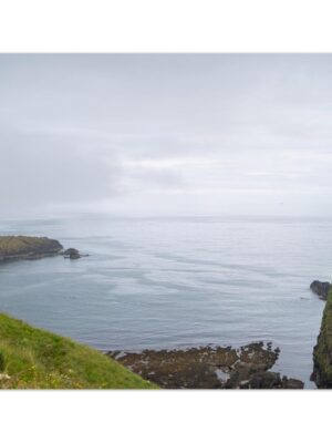 Seafront at Dunnottar, Aberdeenshire, Scotland  -  Blank Inside -  Pack of 10 (standard envelopes) (US & CA Only) Scottish Castle Collection