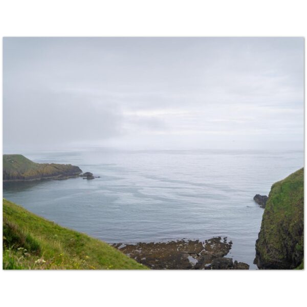Seafront at Dunnottar, Aberdeenshire, Scotland  -  Blank Inside -  Pack of 10 (standard envelopes) (US & CA Only) Scottish Castle Collection